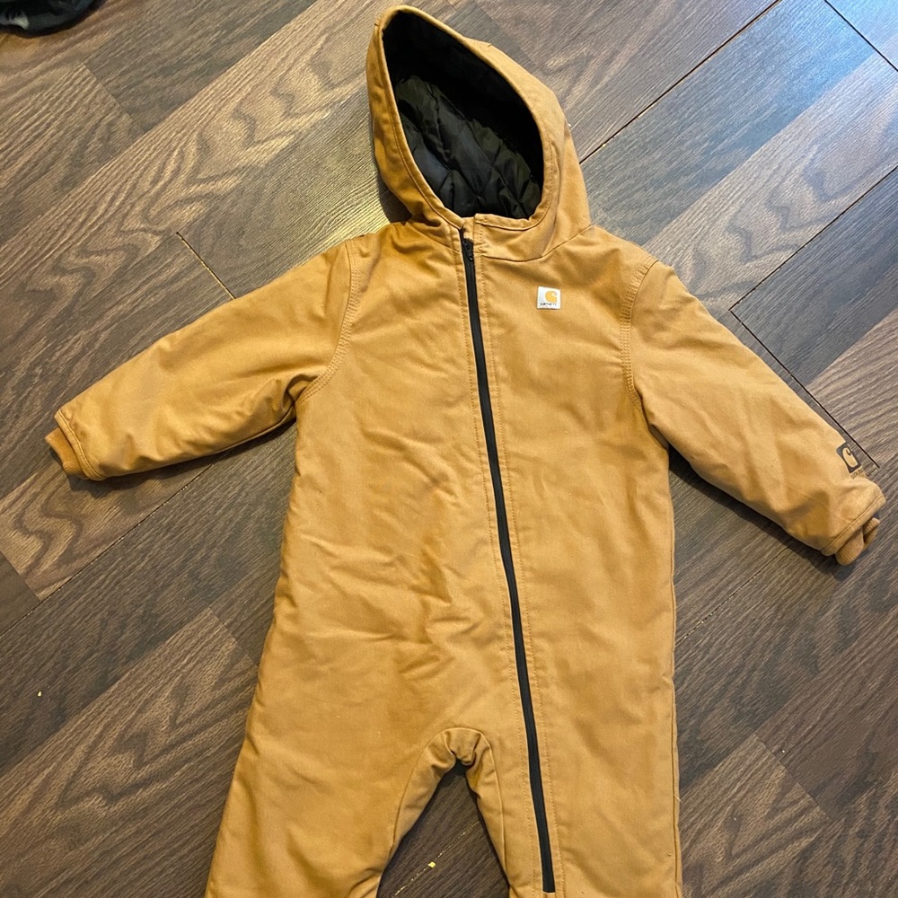 Infant carhartt snowsuit